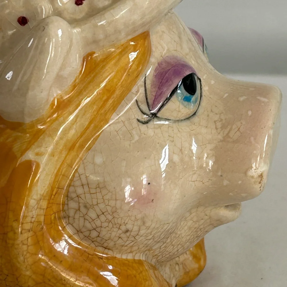 Vintage Little Miss Piggy Ceramic Mug – Muppets Collectible Magic! - Picture 6 of 8